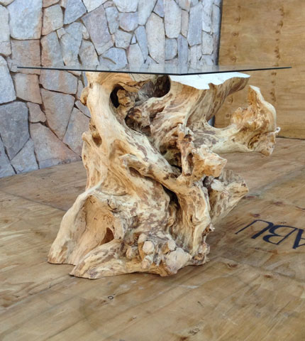 Acacia Root Side Table